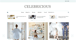 Desktop Screenshot of celebricious.com